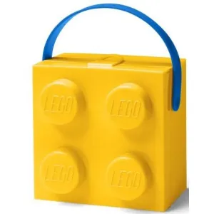 LEGO STORAGE - box na desiatu s rukoväťou 165x165x117 mm - žltý