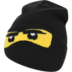 LEGO® kidswear LWANTHONY 710 HAT Detská zimná čiapka, čierna, veľkosť #5837845