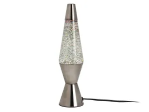 Stolná lávová lampa Leitmotiv LM1921SI, Glitter