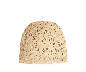 Závesná lampa Leitmotiv Nest cone large natural, 40cm