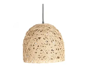 Závesná lampa Leitmotiv Nest cone medium natural, 30cm