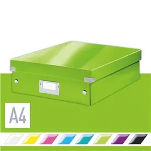 Leitz WOW Click & Store A4 28,1 x 10 x 37 cm, zelená