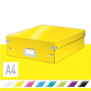Leitz WOW Click & Store A4 28,1 x 10 x 37 cm, žltá