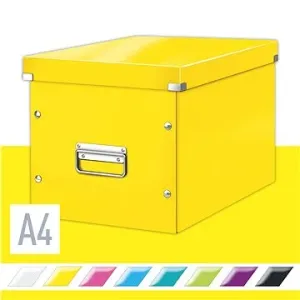Leitz WOW Click & Store A4 32 x 31 x 36 cm, žltá