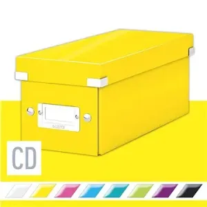 Leitz WOW Click & Store CD 14,3 x 13,6 x 35,2 cm, žltá