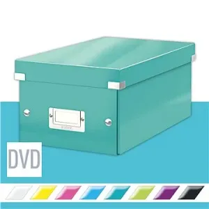 Leitz WOW Click & Store DVD 20,6 x 14,7 x 35,2 cm, ľadovo modrá