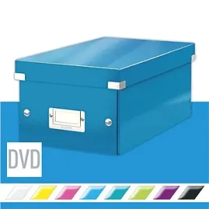 Leitz WOW Click & Store DVD 20,6 x 14,7 x 35,2 cm, modrá