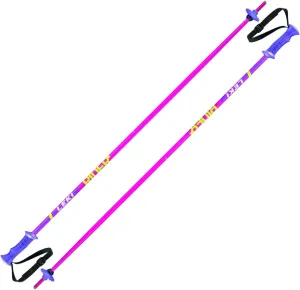 Leki RIDER Detské zjazdové lyžiarske palice, ružová, veľkosť 105