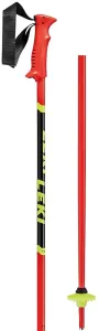 Leki Racing Kids, fluorescent red-black-neonyellow, veľ. 90 cm