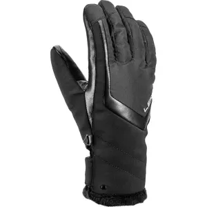Leki STELLA W Dámske lyžiarske rukavice, čierna, veľkosť #8412857