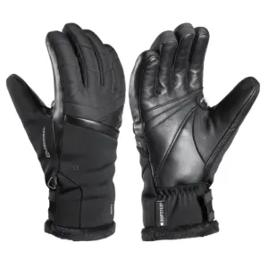 Lyžiarske rukavice LEKI Snowfox 3D Lady black 650805201 8.5 #5169019