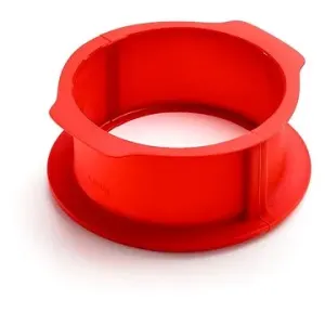 LEKUE Silikónová nádoba na pečenie na Charlotte Lekue 18 cm | červená