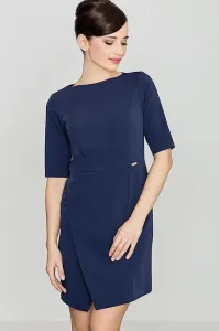 Dámske šaty Lenitif K200 Námornícka modrá