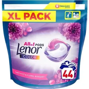 Lenor All in 1 Pods Color Amethyst And Floral Bouquet