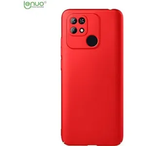 Lenuo Leshield obal na Xiaomi Redmi 10C, červený