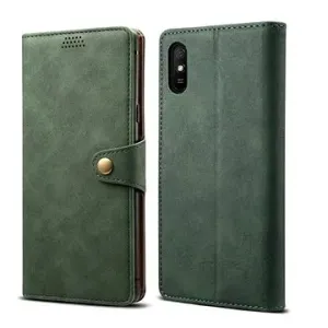 Lenuo Leather pre Xiaomi Redmi 9A, zelené