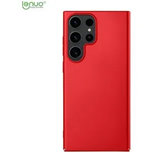 Lenuo Leshield obal na Samsung Galaxy S23 Ultra, červená