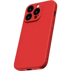 Lenuo TPU obal na iPhone 15 Pro Max červený
