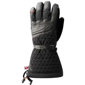 Lenz HEAT GLOVE 6.0 FINGER CAP W Dámske vyhrievané  rukavice, čierna, veľkosť #64859