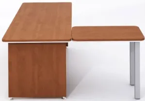 LENZA Prístavný stôl WELS,  90x55x76,2 cm, ľavé prevedenie