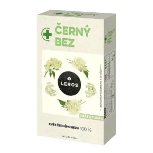 LEROS BAZA ČIERNA bylinný čaj, nálevové vrecúška (inov.2021) 20x1 g (20 g)