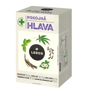 LEROS POKOJNÁ HLAVA bylinná čajová zmes, nálevové vrecká 20x1,5 g (30 g)