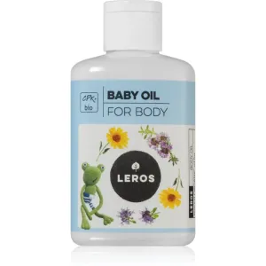 Leros BIO Baby oil divoký tymián & nechtík masážny olej na detskú pokožku 100 ml #6422436