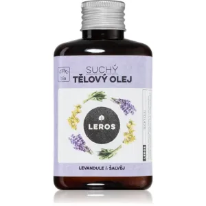 Leros Dry body oil levanduľa & šalvia suchý olej na telo 100 ml