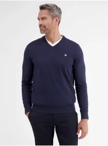 Dark blue men's sweater with cashmere LERROS - Men