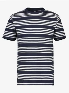 White and blue men's striped T-shirt LERROS - Men #6309171