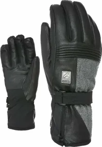 Level Ace Black/Grey 9 Lyžiarske rukavice