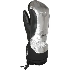 Level FLAMES Dámske lyžiarske rukavice, strieborná, veľkosť #8589554