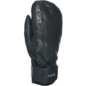Level REXFORD Pánske lyžiarske rukavice, čierna, veľkosť #8780478