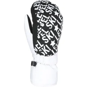 Level ULTRALITE Dámske lyžiarske rukavice, biela, veľkosť #8581187