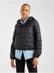 Levi's Black Women's Quilted Jacket with Hood Levi's® Edie - Women #706862