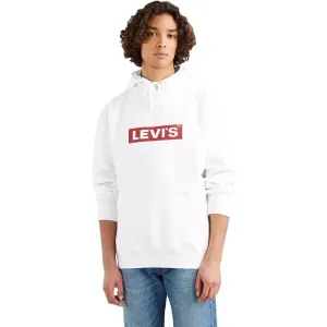 Levi's® T3 RELAXD GRAPHIC HOODIE Pánska mikina, sivá, veľkosť