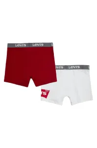 Detské boxerky Levi's biela farba