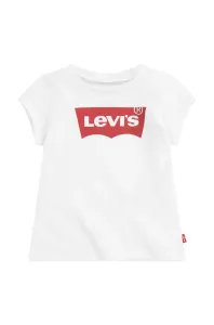 Detské tričko Levi's biela farba