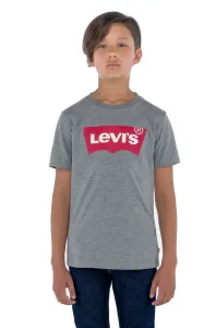 Detské tričko Levi's šedá farba, s potlačou #174018