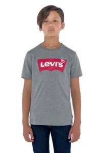 Detské tričko Levi's šedá farba, s potlačou #174022