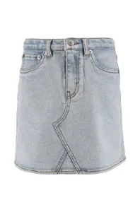 Dievčenská rifľová sukňa Levi's mini, rovný strih #8459332