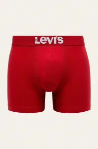 Levi's® MEN SOLID BASIC BOXER 2P Pánske boxerky, červená, veľkosť #161162