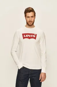 Levi's LS STD GRAPHIC TEE Pánske tričko s dlhým rukávom, biela, veľkosť