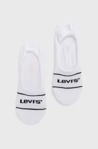 Ponožky Levi's (2-pak) 37157.0738-white, pánske, biela farba