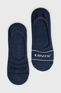 Ponožky Levi's (2-pak) pánske, tmavomodrá farba #212824