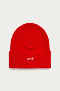Levi's RED BATWING EMBROIDERED Zimná čiapka, červená, veľkosť os