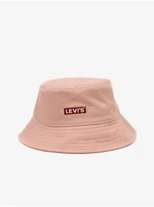 Bavlnený klobúk Levi's ružová farba, bavlnený #4653550
