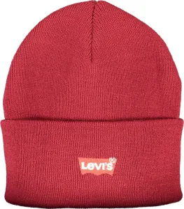 Levi's® RED BATWING EMBROIDERED Zimná čiapka, vínová, veľkosť