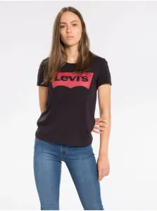 Levi's THE PERFECT TEE Dámske tričko, čierna, veľkosť XS #157297