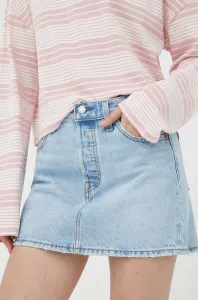Levi's® ICON Dámska džínsová sukňa, svetlomodrá, veľkosť #8464896